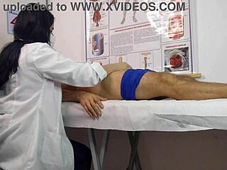 nurse notices patient's huge cock rising and grabs it for rough hospital blowjob