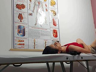 ginecologista fingers asshole fucks tight patient bareback rough