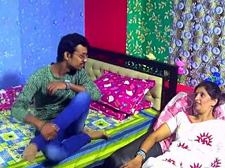 real indian devar bhabhi's dirty hindi talk during wild chudai fuck