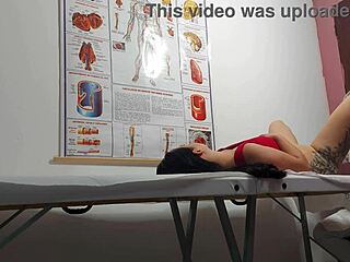 ginecologista fingers asshole fucks tight patient bareback rough