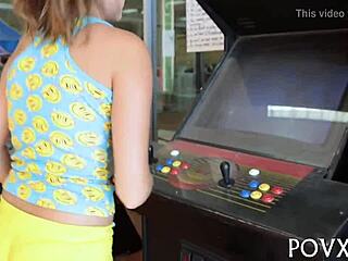 zoe foxx pours emotion into rough pov cock sucking and fucking