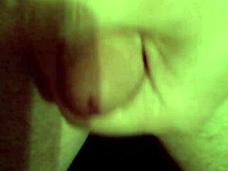 retro blue films close-up banana masturbation play with juicy food action