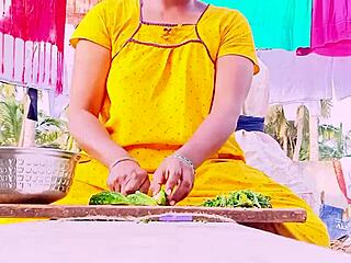 desi big ass maid fucks house owner with tight pussy and dirty telugu talks