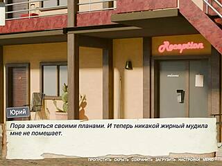 stepmom maid with huge tits and monster cock rides cowgirl in public stockings