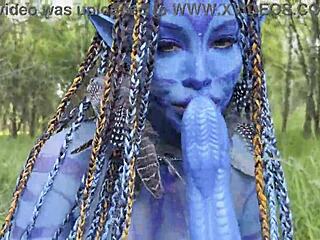 avatar monika fox prolapses ass fisting huge dildo pussy squirt forest!!