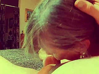 Imagine this granny's deepthroat skills wrapped around your throbbing cock in POV