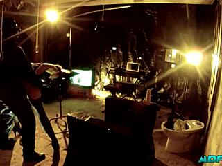 two cocks two pussies and a strapon deep in the dungeon play