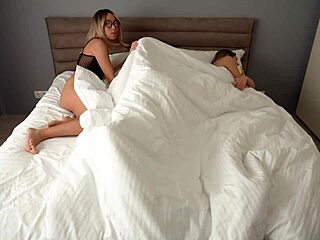 Cheating Stepmom Deepthroats Rides Big Cock Creampie