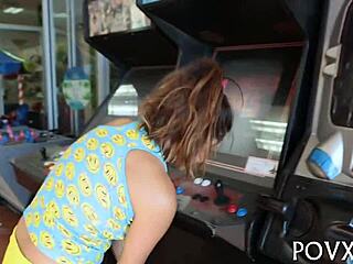 zoe foxx pours emotion into rough pov cock sucking and fucking