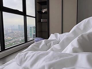 stepsister's mouth under covers shocked me awake