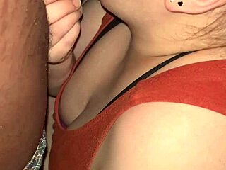 Redhead Tattoo Babe Slams Sloppy Big Black Monster Cock Toy