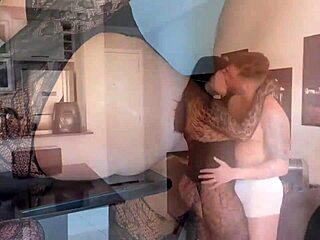 Yago tavares crossdresses wild with transsexual aline tavares in steamy action