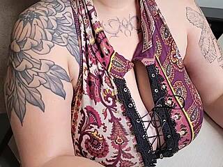 Chubby hairy office friend flaunts big saggy tits, puffy nipples, and huge pussy for your peeping pleasure.