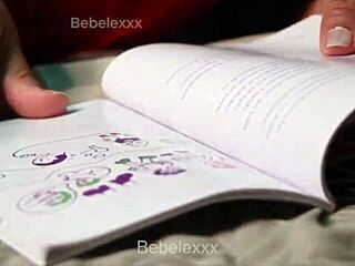 Cum with me reading this steamy Argentinian fuck book