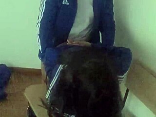 Wtf! Cute Schoolgirl Fucks Classmate Raw In Classroom During Private Lessons