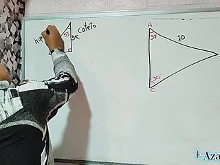 the japanese student nerd angles her body at 30 degrees for sexual math lesson in bedroom