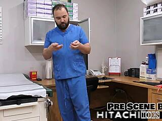 backstage lesbian ditria rose squirms from forced hitachi orgasms pov