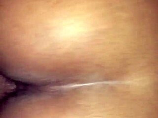 Bold Ebony Teen Drilled Deep Petite Pussy