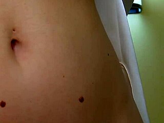 Angelique Kithos Teases in Sexy Lingerie with Close-Up Hairy Pussy and Panties