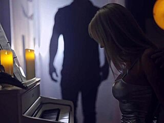 i-i was showerin' when this brazilian muscled spirit haunted my finnish wife's squirting pussy halloween!!