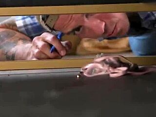 Dude i found my busty shemale client's panties n ended up sucking her thick cock hard