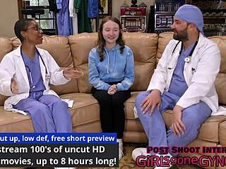 Serena Morgan's Latex-Gloved Ass Fingered in Humiliating Soccer Physical