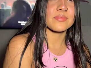 Colombian Brunette Rides Cock Hard On Bed Like Sex Toy