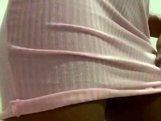 ebony babe teases juicy virgin pussy till screaming cream