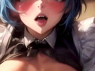 3D Redhead's Firm Tits Explode In POV Sex!