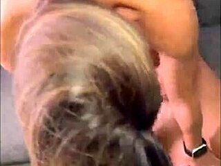 hotwife seduces neighbor's huge cock at gym cuckold watches her soak up pounding part 2