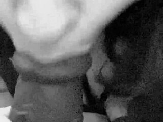 Watch me slobber on this huge BBC dildo deepthroat closeup sloppy sucking foreplay