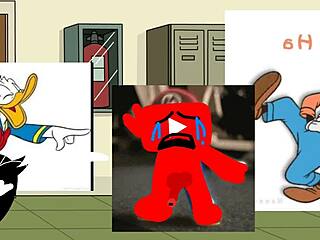 a girl sneaks naked dancing through empty school halls on youtube like nobody's watching