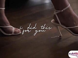 mature blonde milf seduces with lo hice por ti vibes 😘🔥