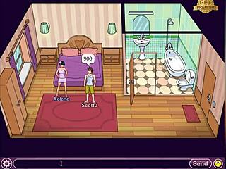 Fucking Hot Stripper on Pole Then Hiring for Private Rip Clothes Bang