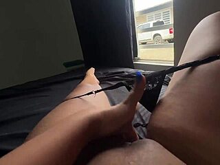 i love seducing neighbors from my window masturbating wet pussy for them