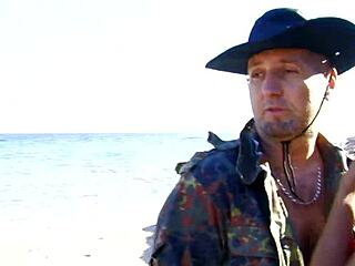 tight asshole brunette draws horny guys for beach anal cowgirl deepthroat cum swallows