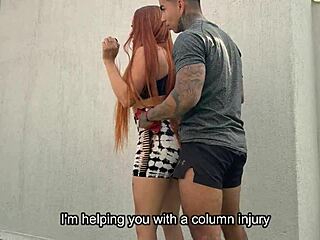 Muscular Coach Pounds Student Pussy Hard During Outdoor Fuck Fest!