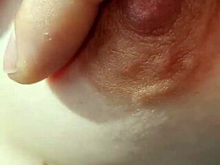 perky nipples poke through thin fabric on braless babe