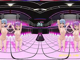Novr MMD Suitowa's Nude Dance Teases in 3D Hololive Hentai Glory