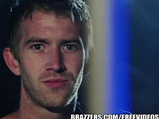 Lana Violet bound in latex strips to squirting bondage orgasm