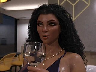 i crave my curvy futanari boss's huge cock in this interracial hentai episode one