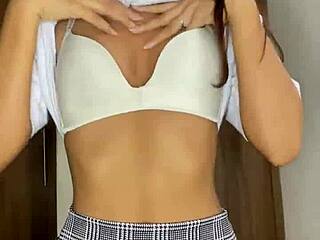 Worship this petite schoolgirl's nude teen body now