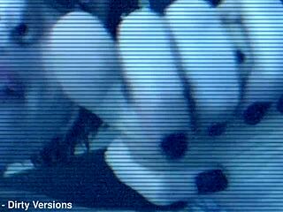 she ties him up for foot fetish choking and dirty pussy worship