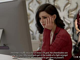 hey ms denver's got that college passion with her student outdoors