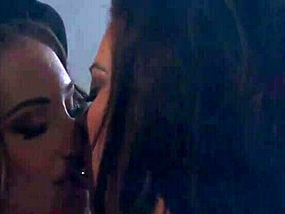 celeste star and linsey mckenzie lick pussies on vintage car roof