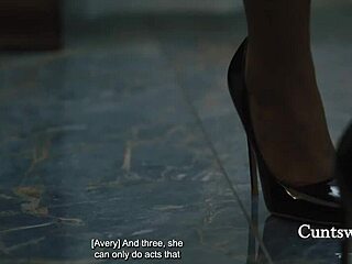 i hired these lesbian milfs for office work but made them wear buttplugs all day for ass licking fun