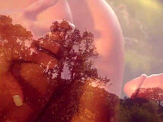 Lauren Phoenix dragged to clearing for rough outdoor sex