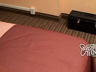 5'1 Tall 110lb Perky-Titted Teen Sucks Monster Cock in Shaved POV Casting