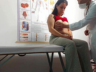 Ginecologist Fingers Asshole Then Fucks Tight Patient Hard