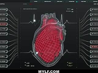 Nerd scores bigtits cougar milf Mercedes Carrera in steamy shower threesome